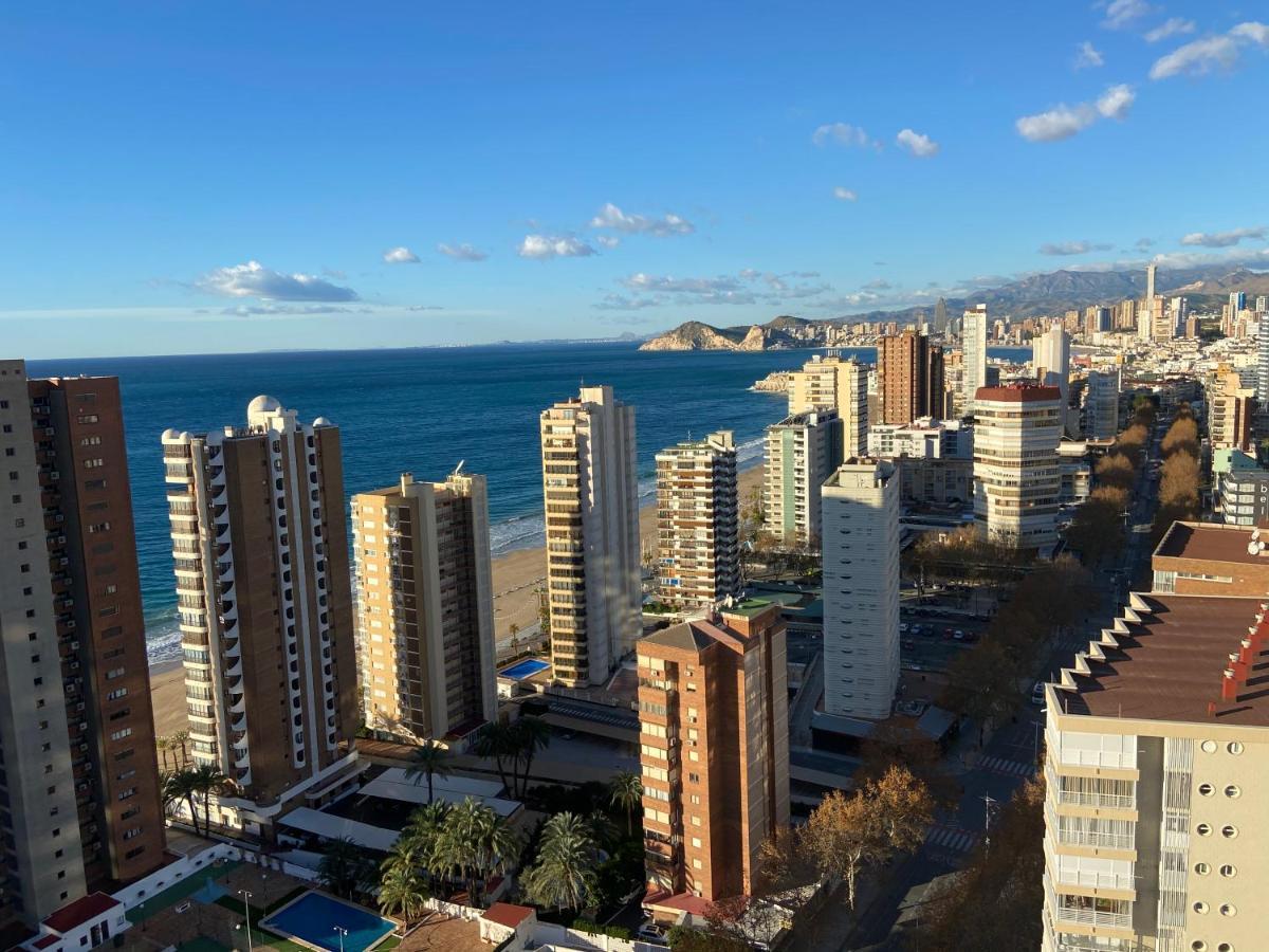 Ferienwohnung Cielo Benidorm Con Vistas Panoramicas Exterior foto