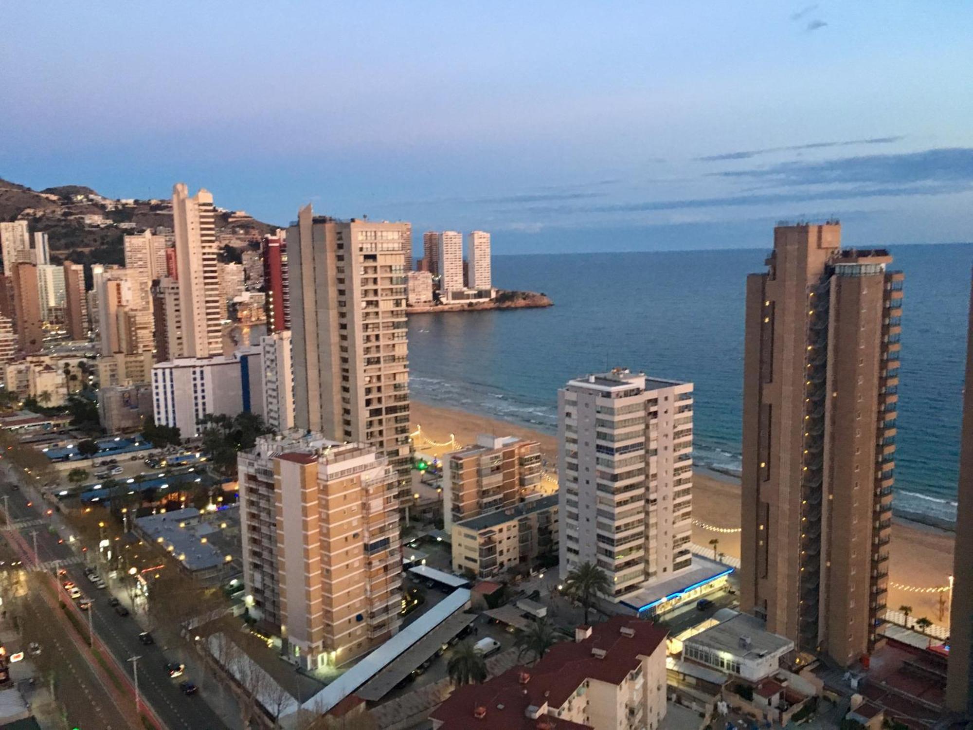 Ferienwohnung Cielo Benidorm Con Vistas Panoramicas Exterior foto