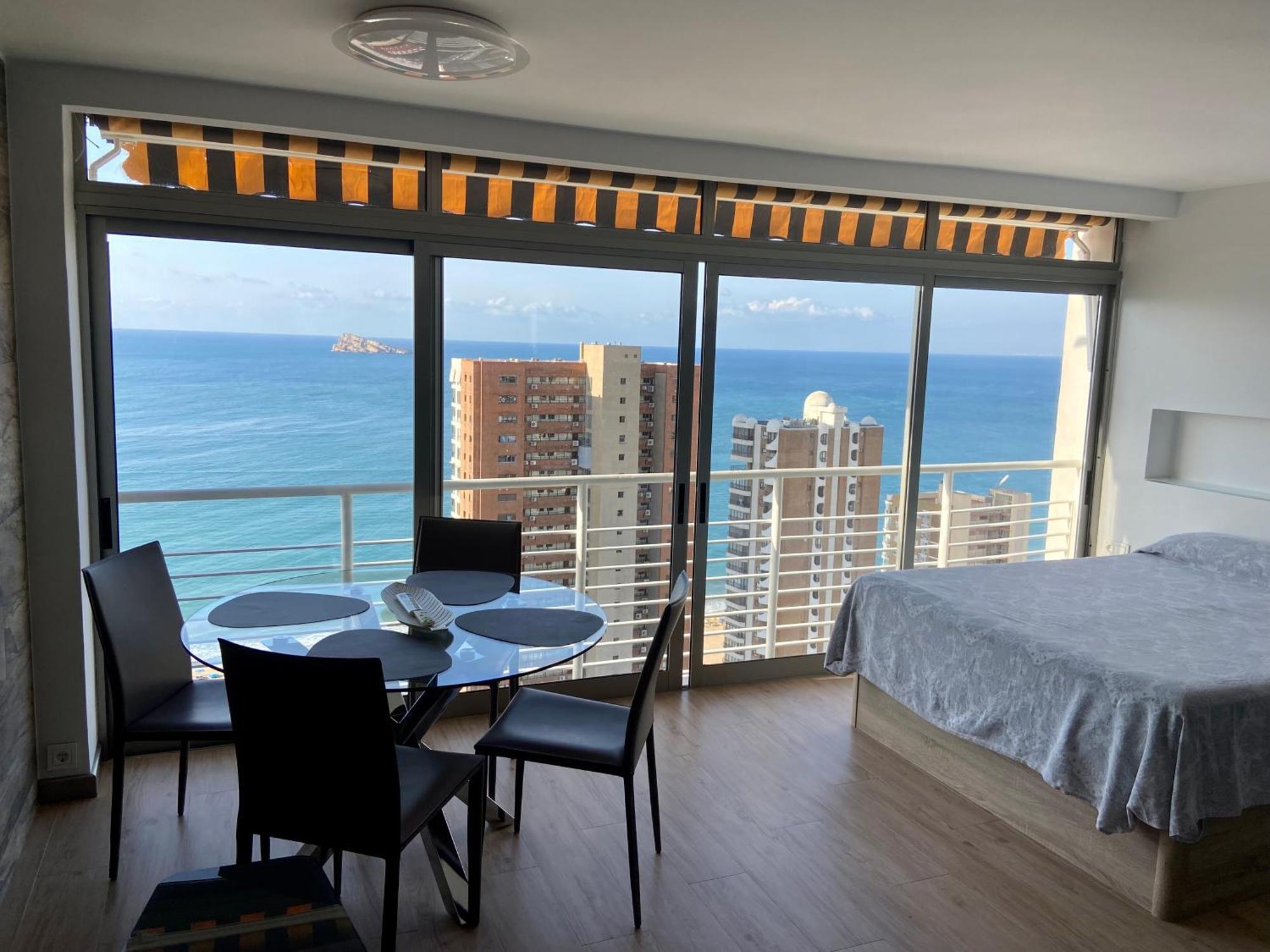 Ferienwohnung Cielo Benidorm Con Vistas Panoramicas Exterior foto