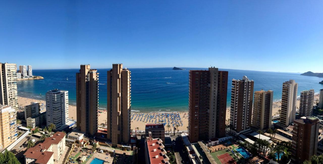 Ferienwohnung Cielo Benidorm Con Vistas Panoramicas Exterior foto