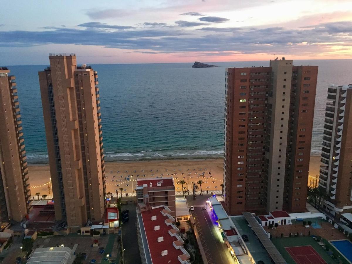 Ferienwohnung Cielo Benidorm Con Vistas Panoramicas Exterior foto
