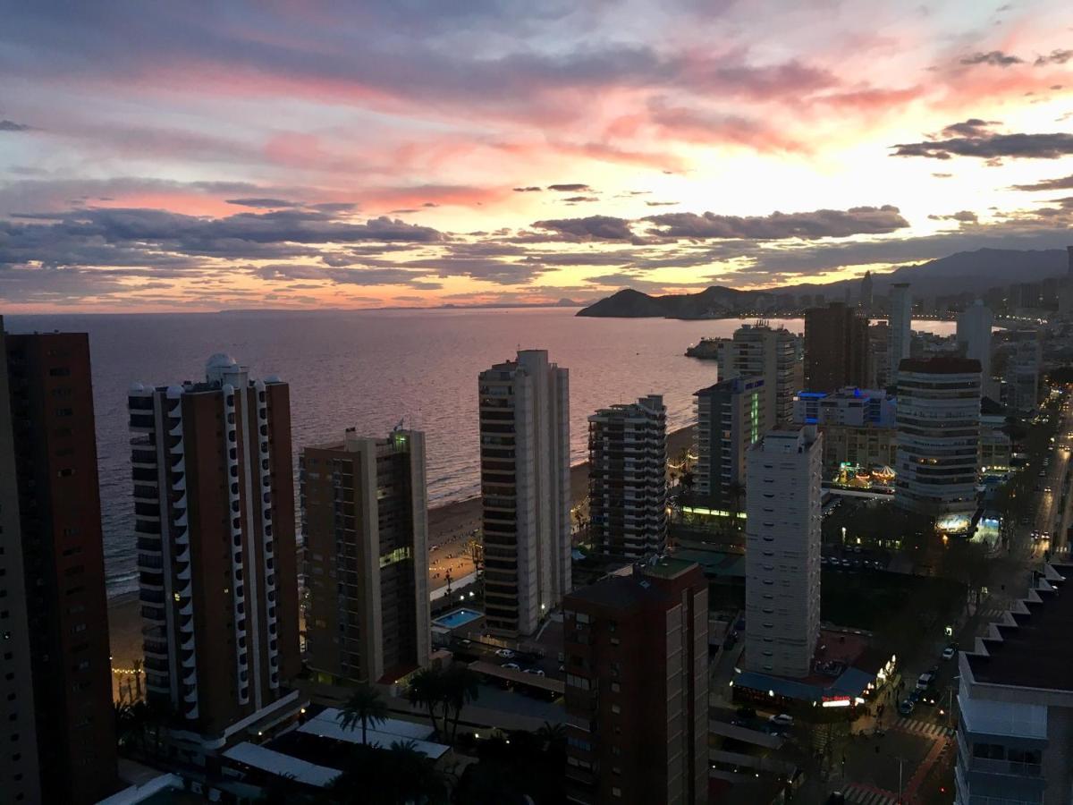 Ferienwohnung Cielo Benidorm Con Vistas Panoramicas Exterior foto